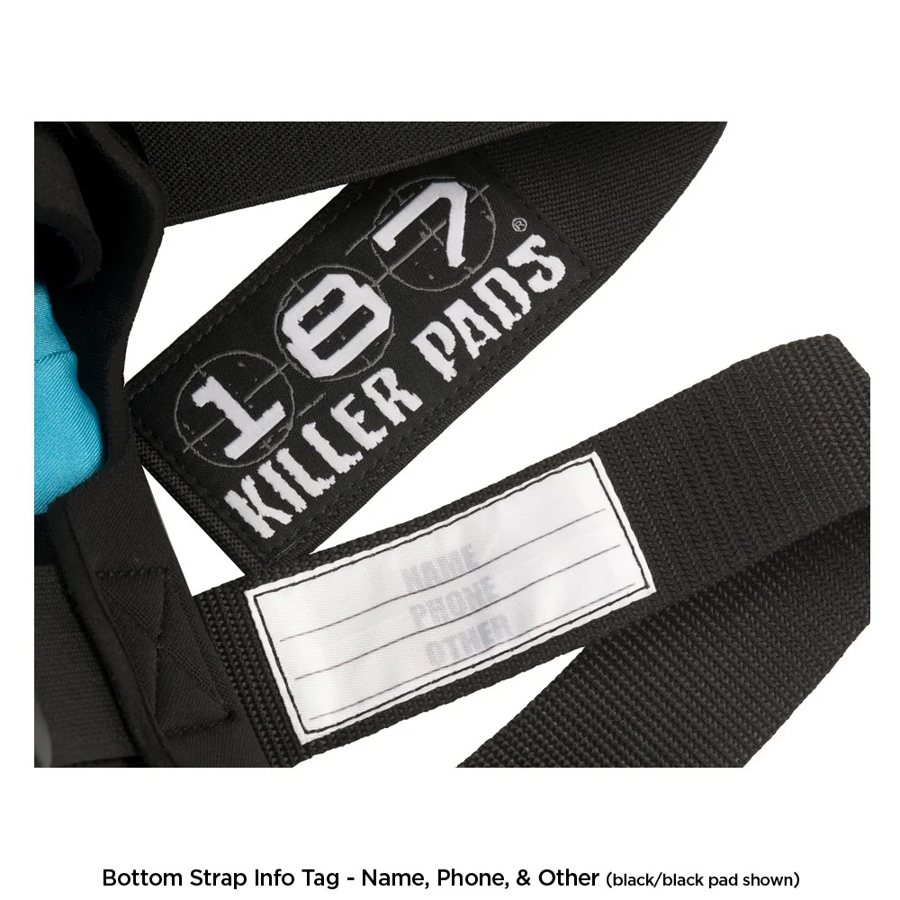187 Pro Derby Knee Pads - Black/Black - Image 2