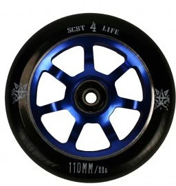 841 Delta Wheels 110mm - Blue (Pair)