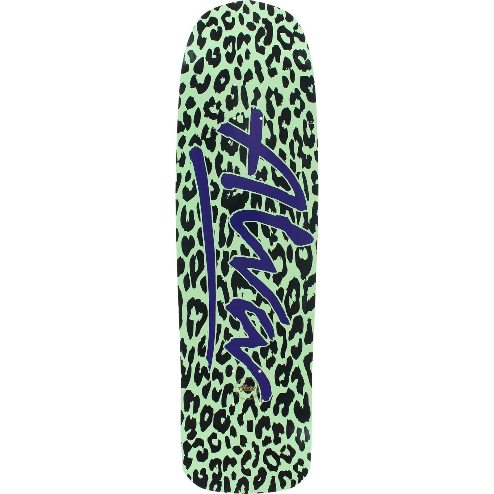 Alva Urban Guerrilla Skateboard Deck - 8.75" Green/Black/Purple