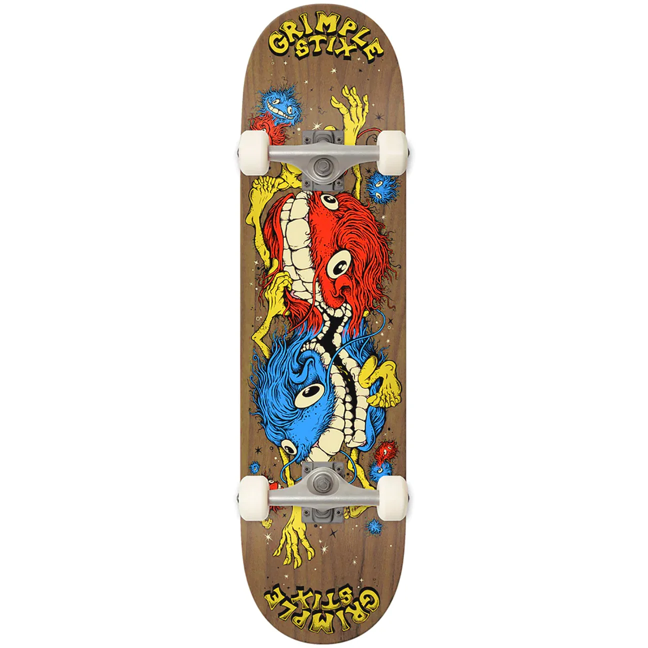 Anti Hero Grimple Stix Tandem Skateboard Complete - 7.3″