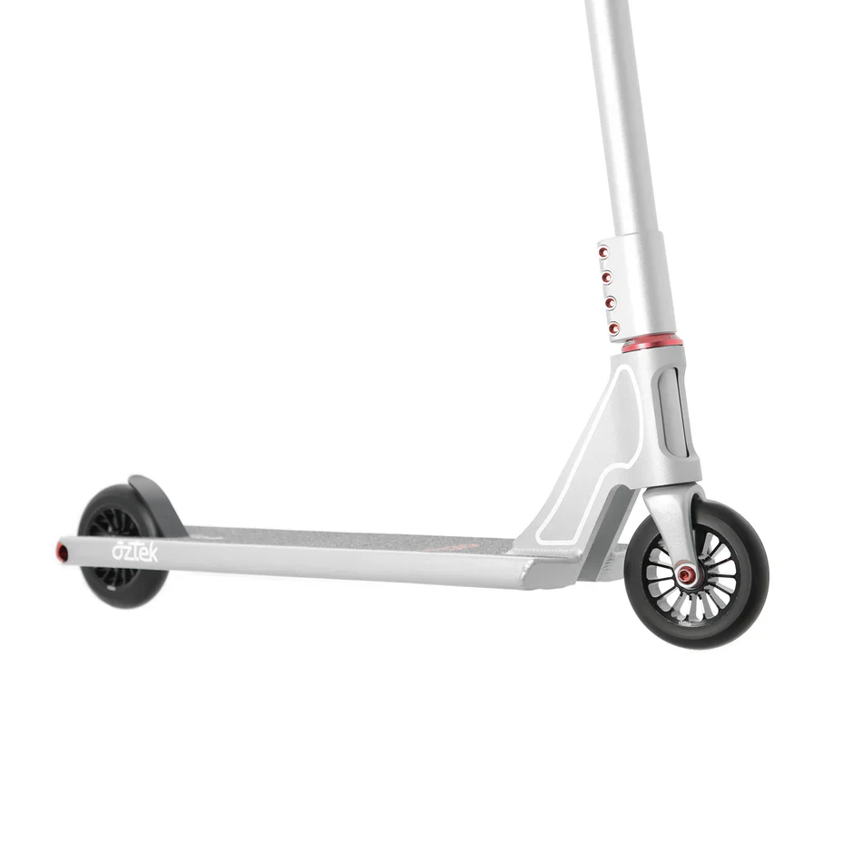 Aztek 2026 Fountain Complete Scooter - Platinum Silver - Image 3