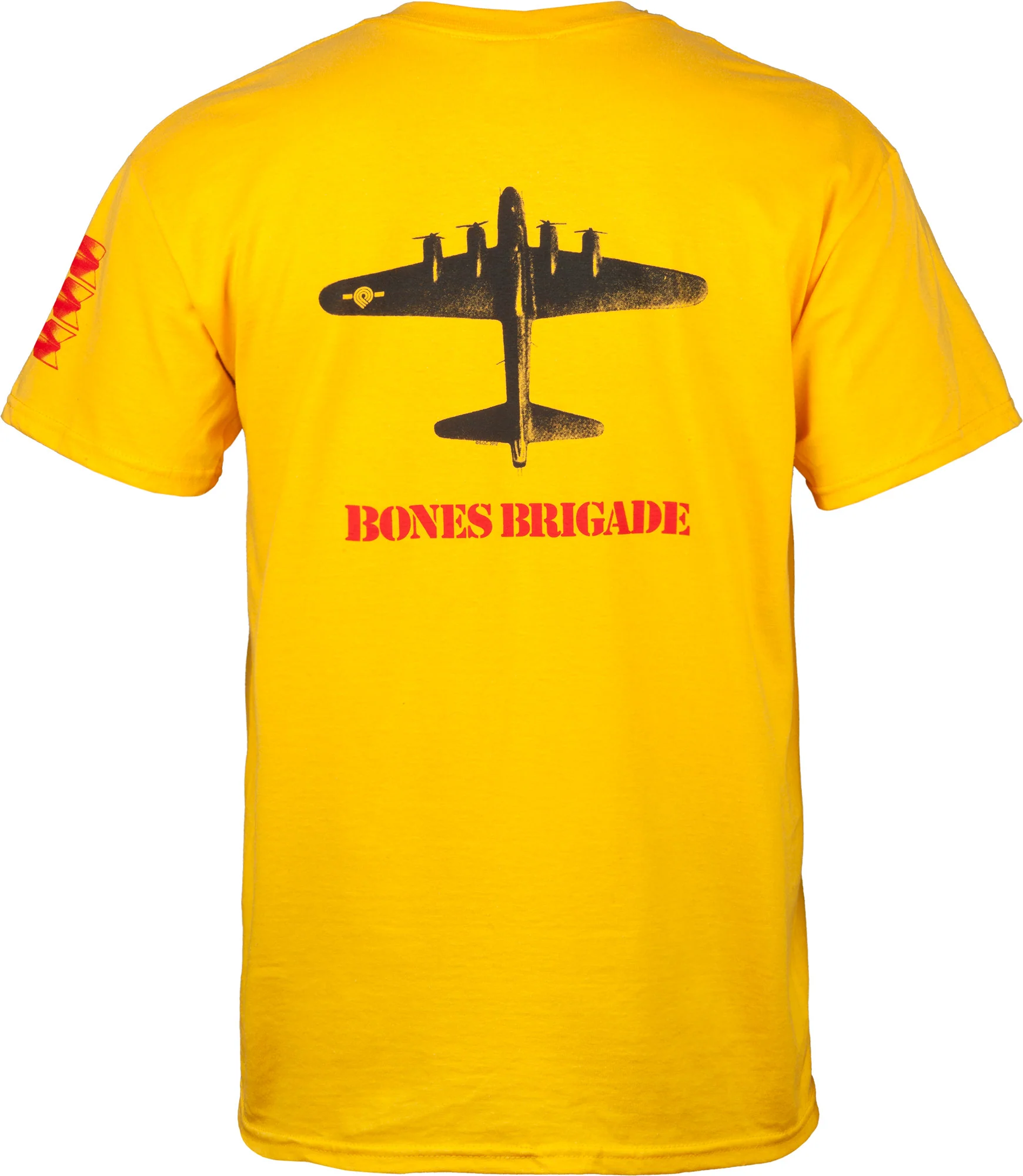 Bones Brigade Bomber T-shirt - Gold - Image 2