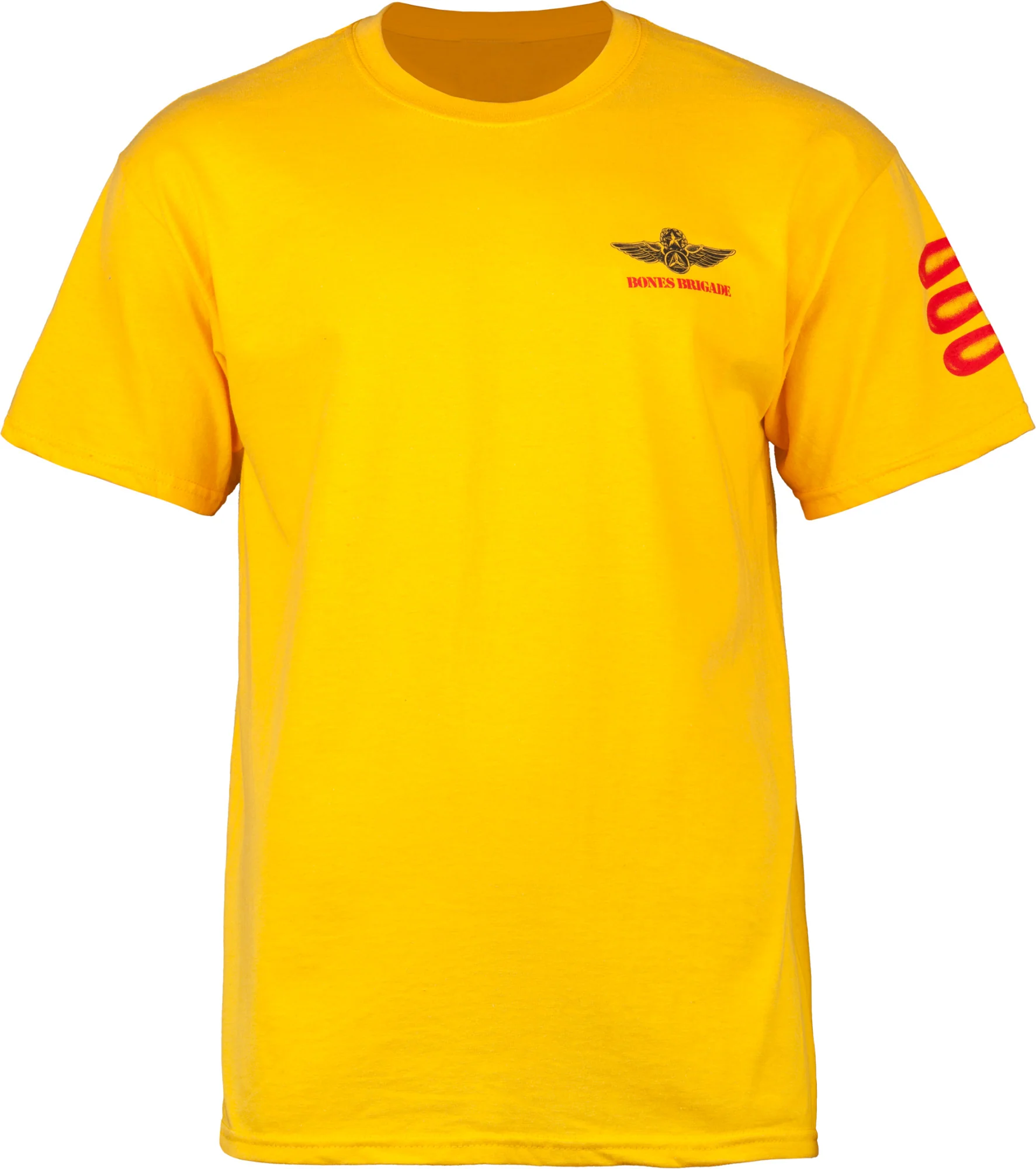 Bones Brigade Bomber T-shirt - Gold - Image 3