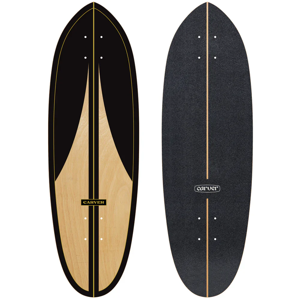 Carver Black Label Surfskate Deck (V5) - 32.5″