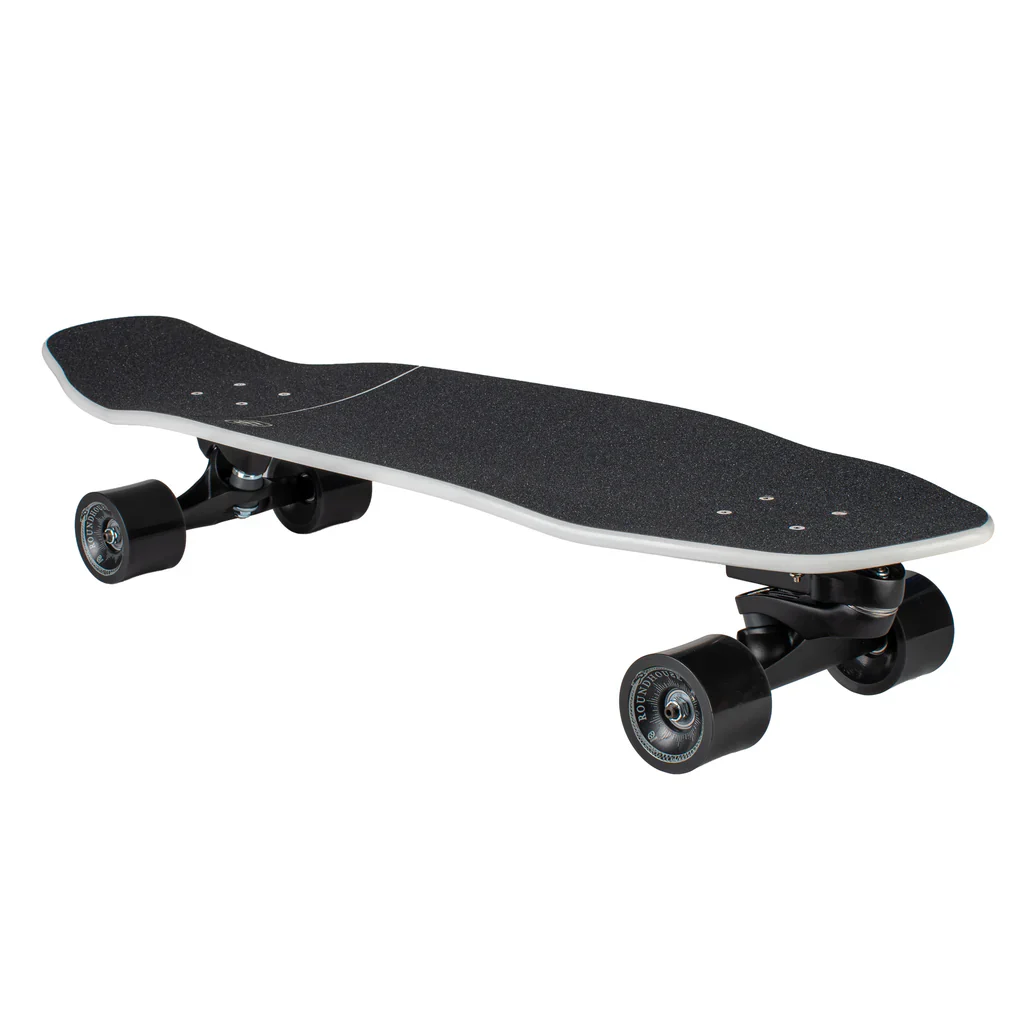 Carver Black Tip Surfskate Complete C7 Coal Satin - 32.5″ - Image 2