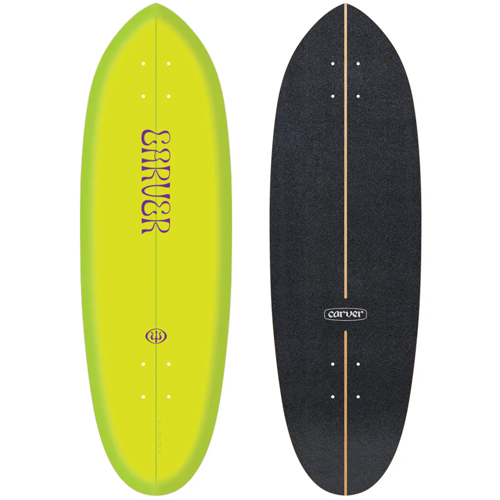 Carver Electric Acid Surfskate Deck (V5) - 32.5″