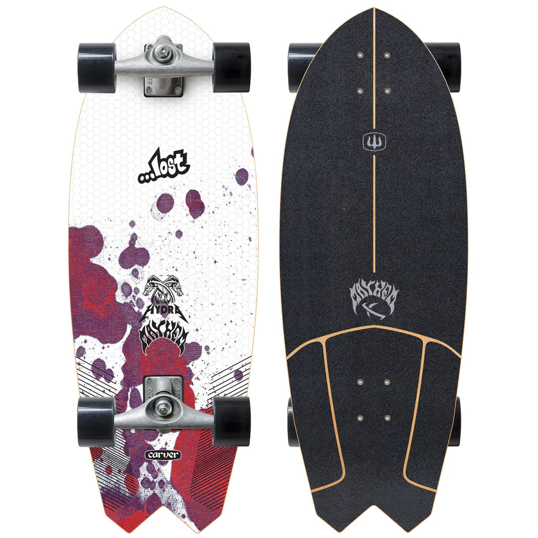 Carver Lost Hydra Surfskate Complete CX Raw (V5) - 29″