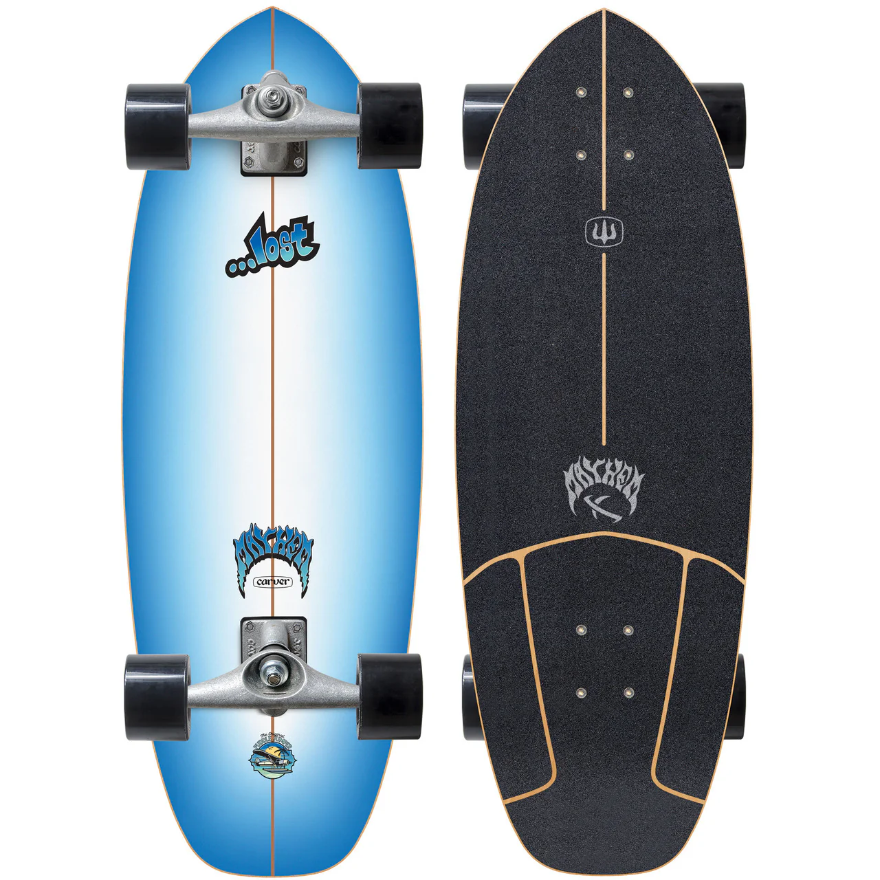 Carver x Lost Puddle Jumper Surfskate Complete CX (V4) - 30.5"