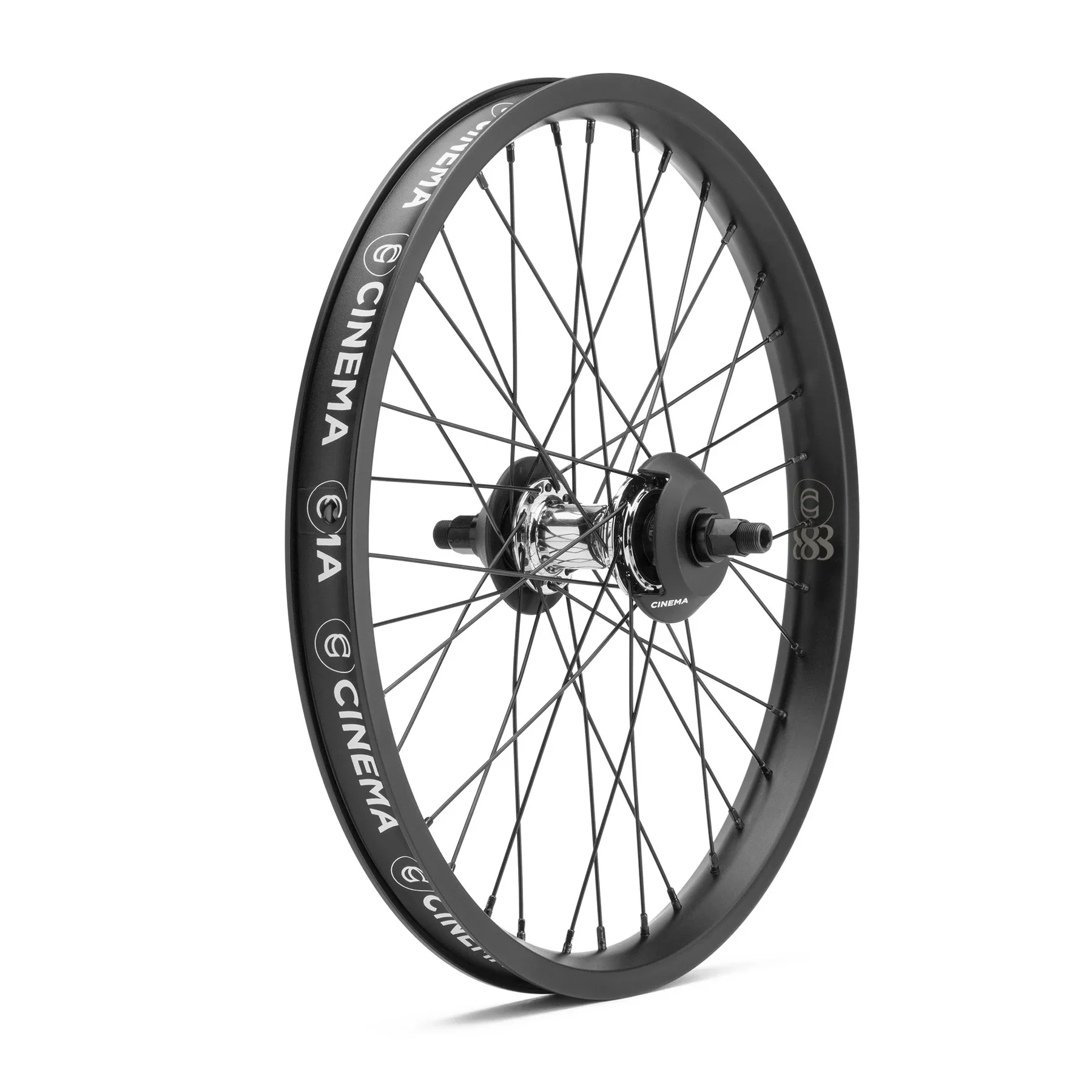 Cinema BMX VX3 888 Cassette Rear Wheel - Black/Polished