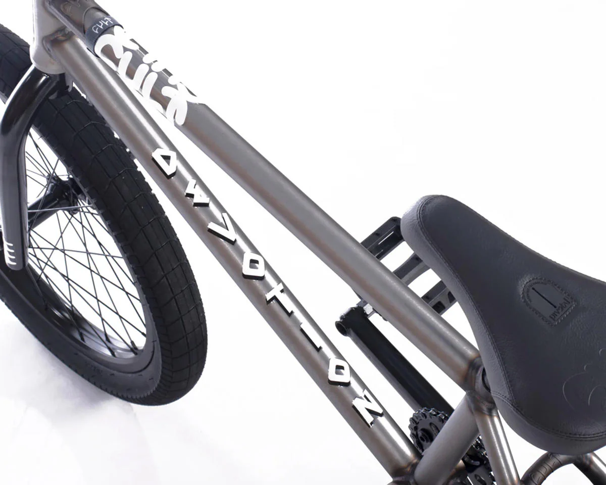 Cult 2027 Devotion 21″ Complete BMX Bike - Matte Clear Raw - Image 2