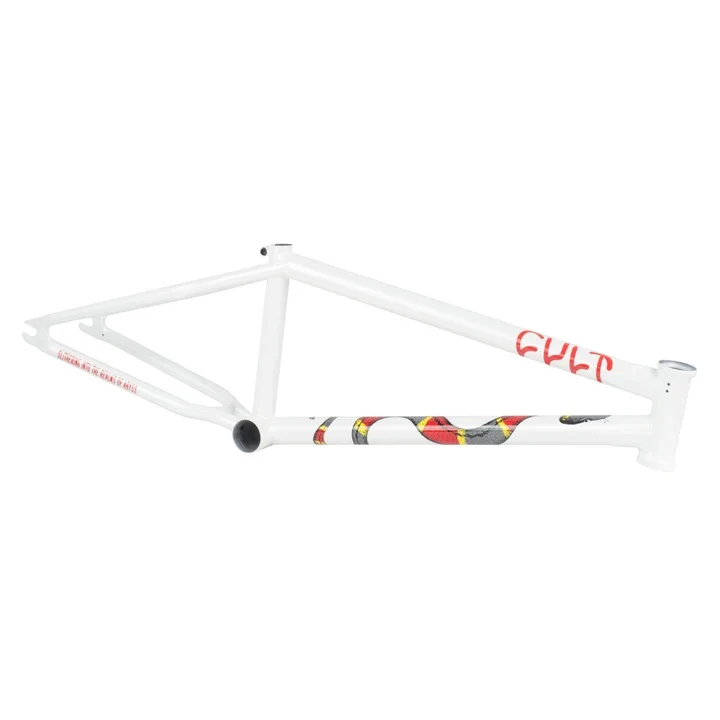 Cult BMX Hawk 18" Frame - Pearl White