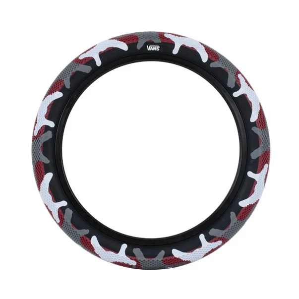 Cult BMX X Vans Juvenile Tire 16" - Red Camo