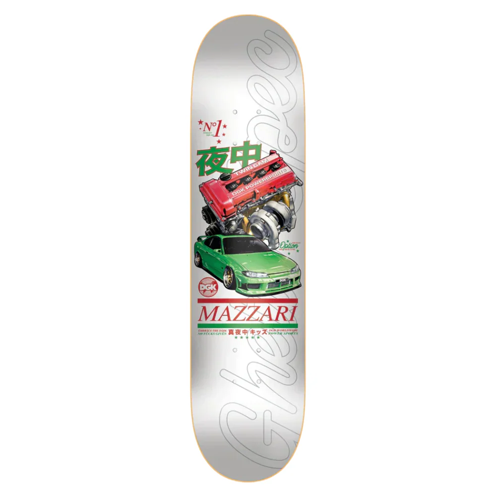 DGK Only Option Mazzari Skateboard Deck - 8.25" Multi