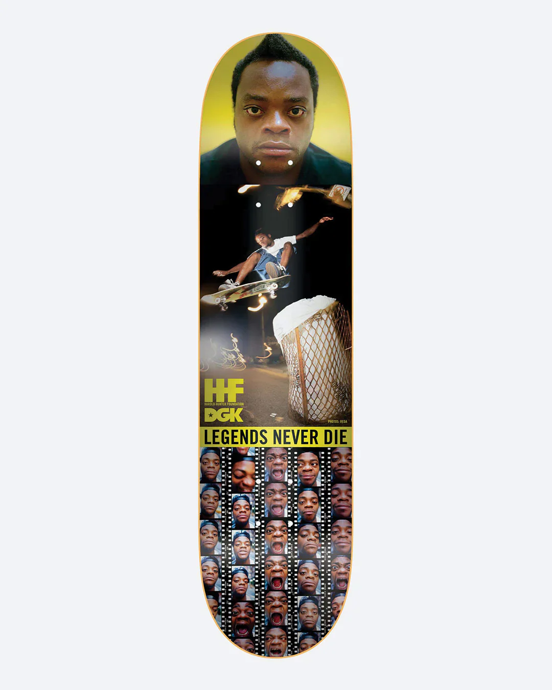 DGK Street Soldier HHF2/Reda Skateboard Deck - 8.25" - Image 2