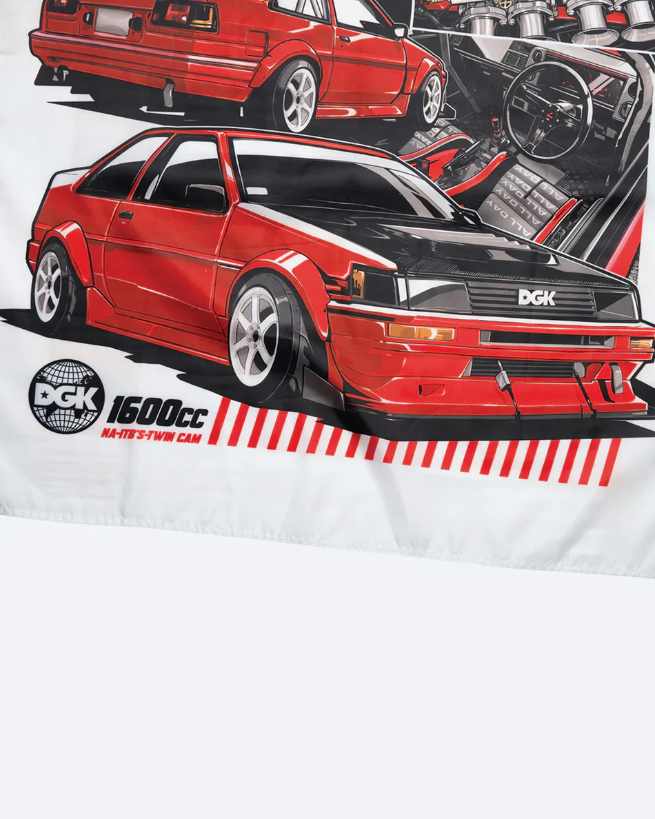 DGK Twin Cam Banner - White - Image 2