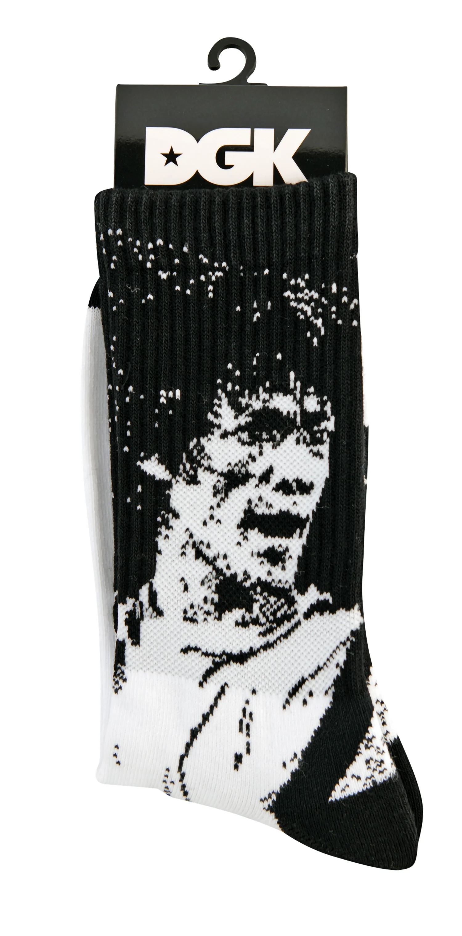 DGK x Bruce Lee Impact Socks - White - Image 2