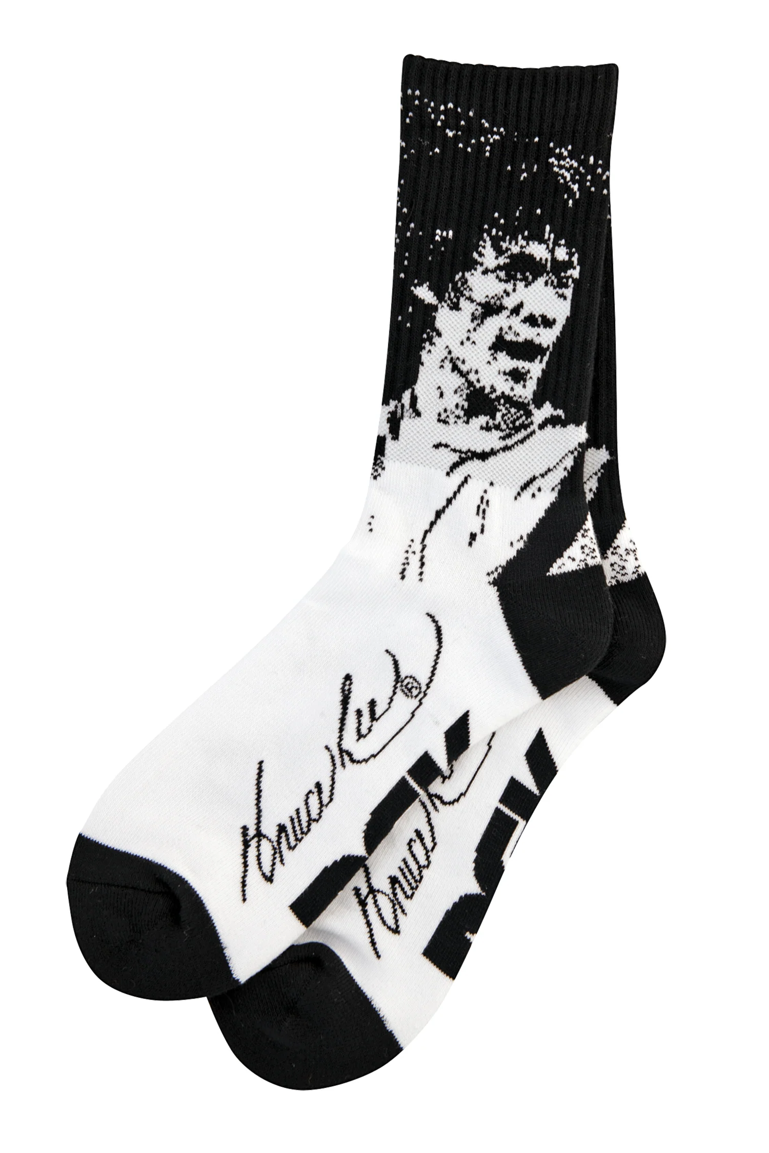 DGK x Bruce Lee Impact Socks - White - Image 3