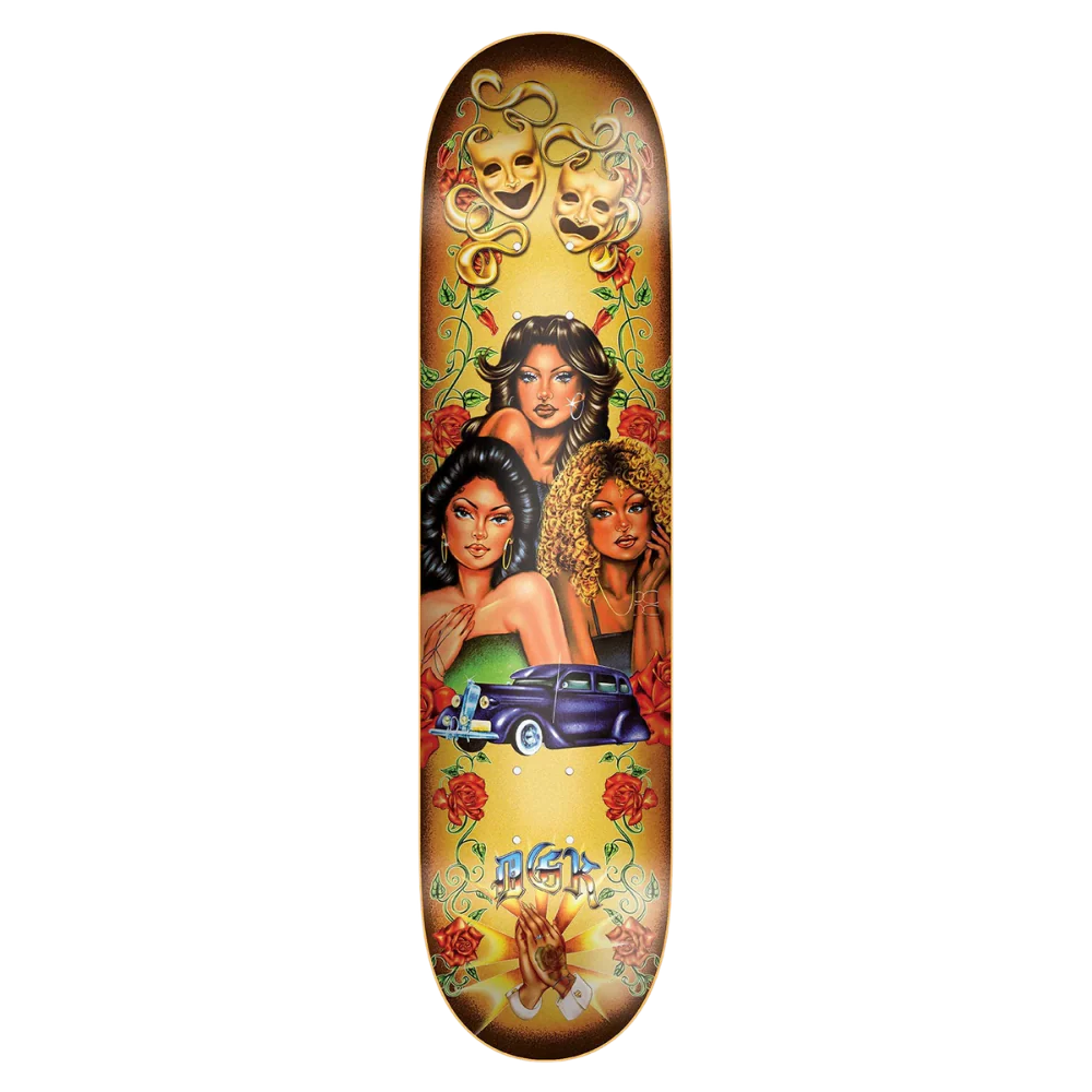 DGK x Hey Ruca Hermanas Skateboard Deck - 8.25″ Multi