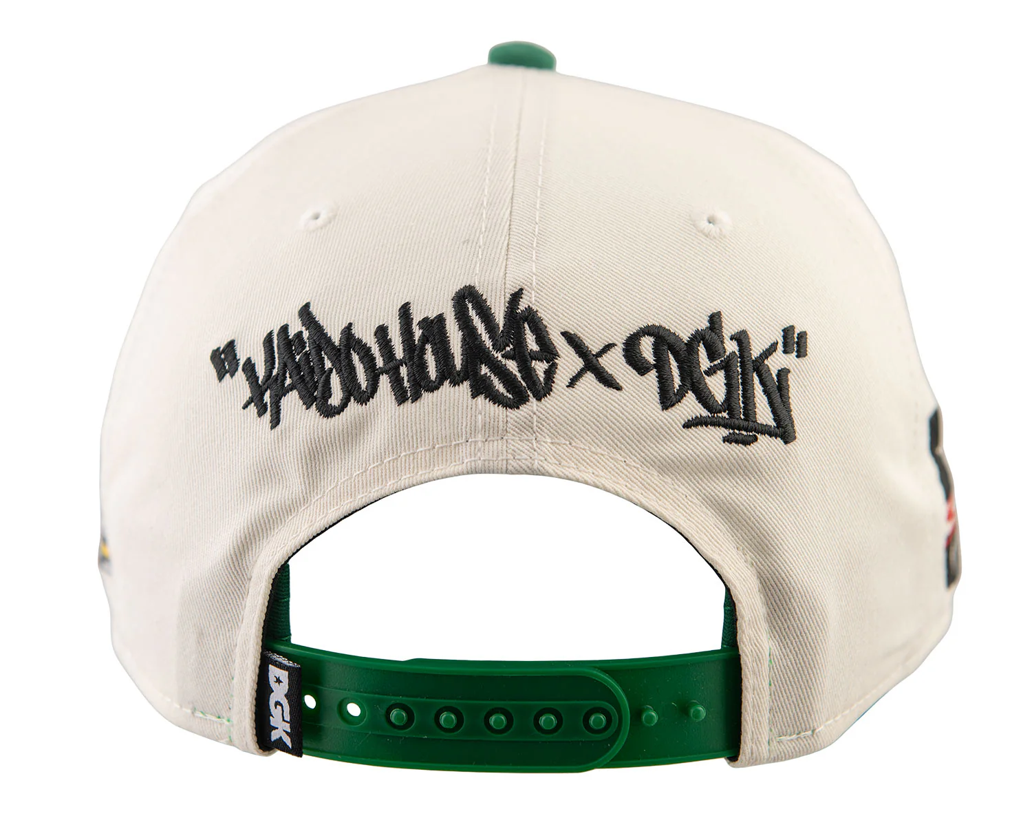 DGK x Kaido House Raceway Snapback Hat - Natural - Image 3