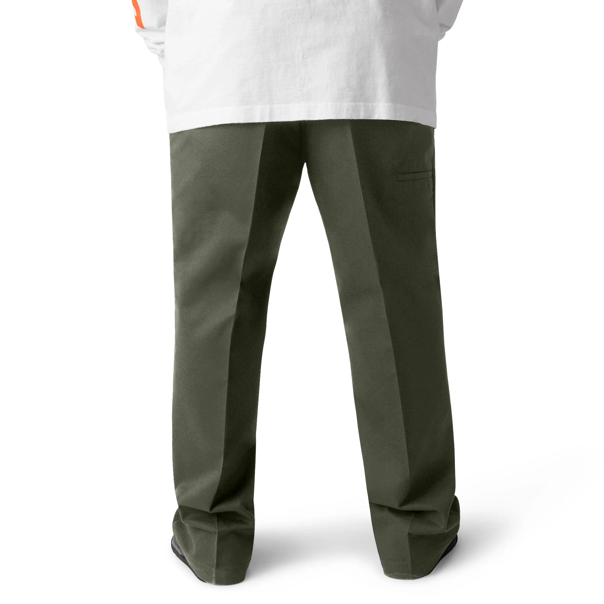 Dickies Jamie Foy Signature Loose Fit Straight Leg Pants - Olive Green - Image 2