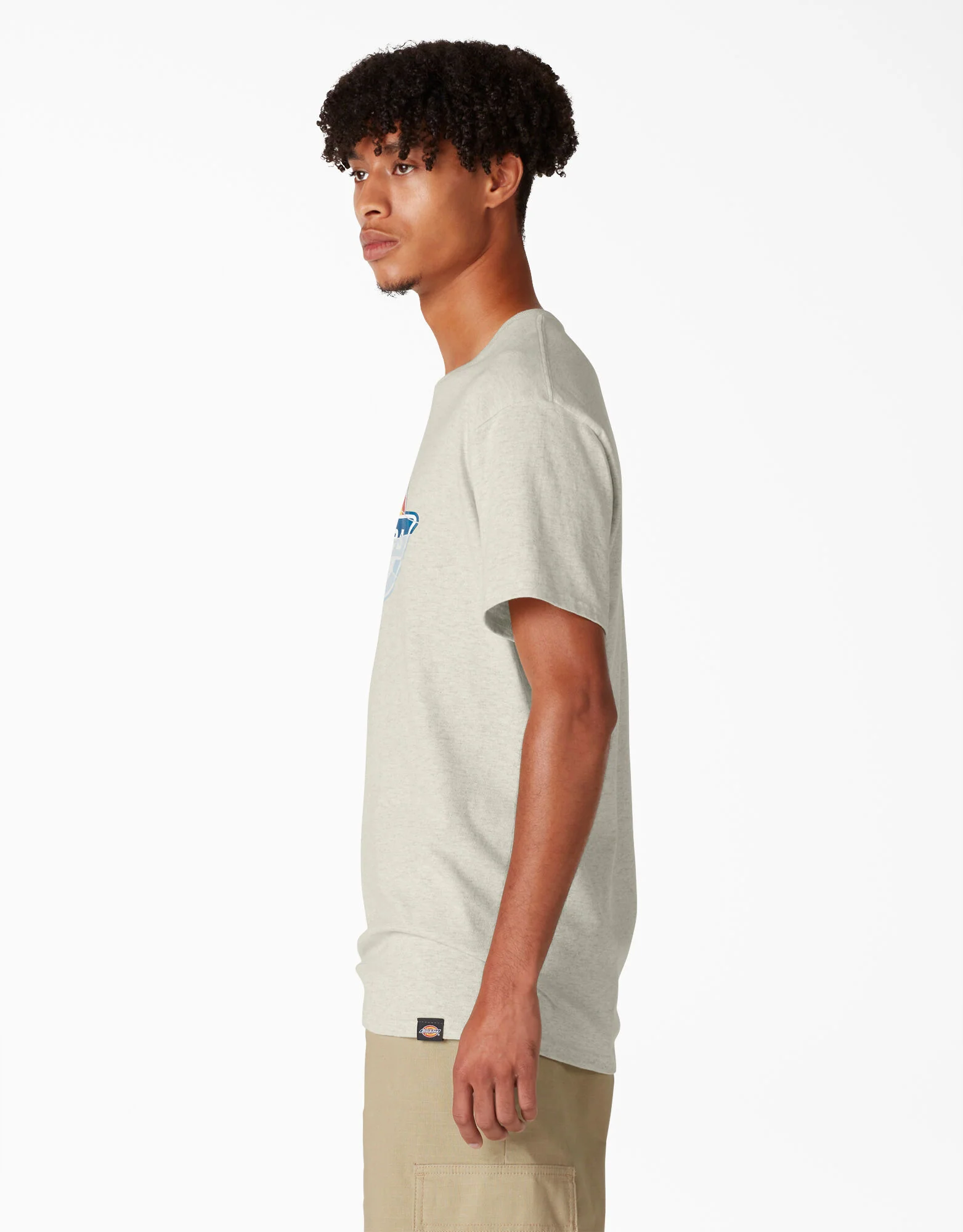 Dickies Skateboarding Break Out Graphic T-Shirt - Oatmeal Heather - Image 3