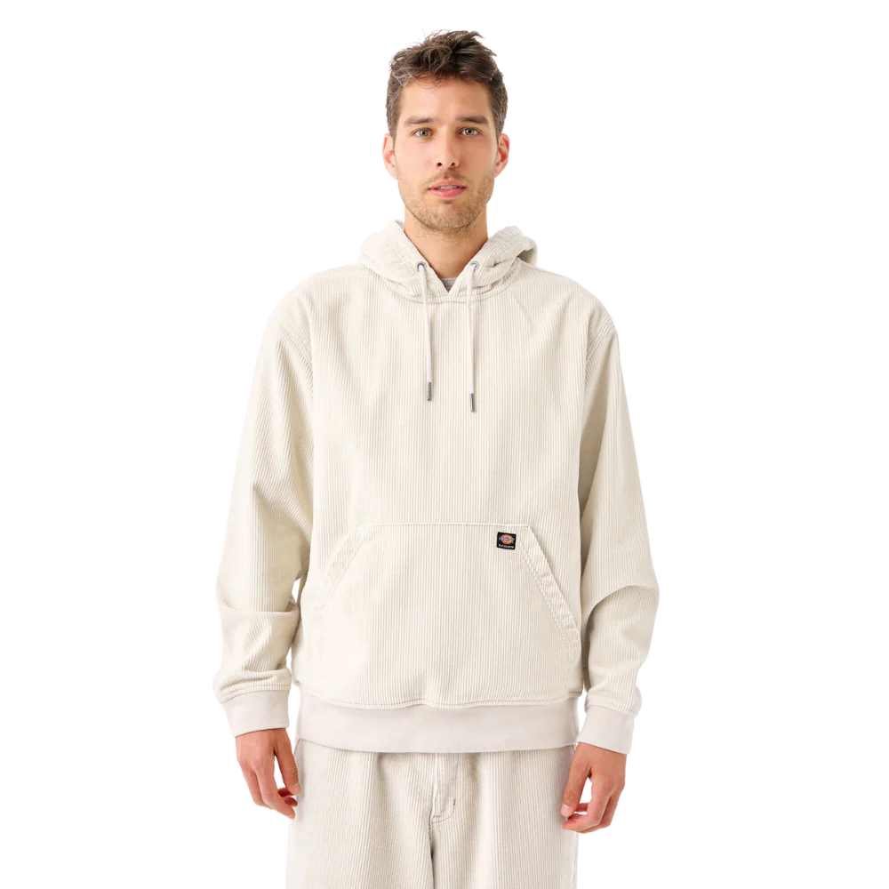 Dickies Tom Knox Corduroy Hoodie - Fog