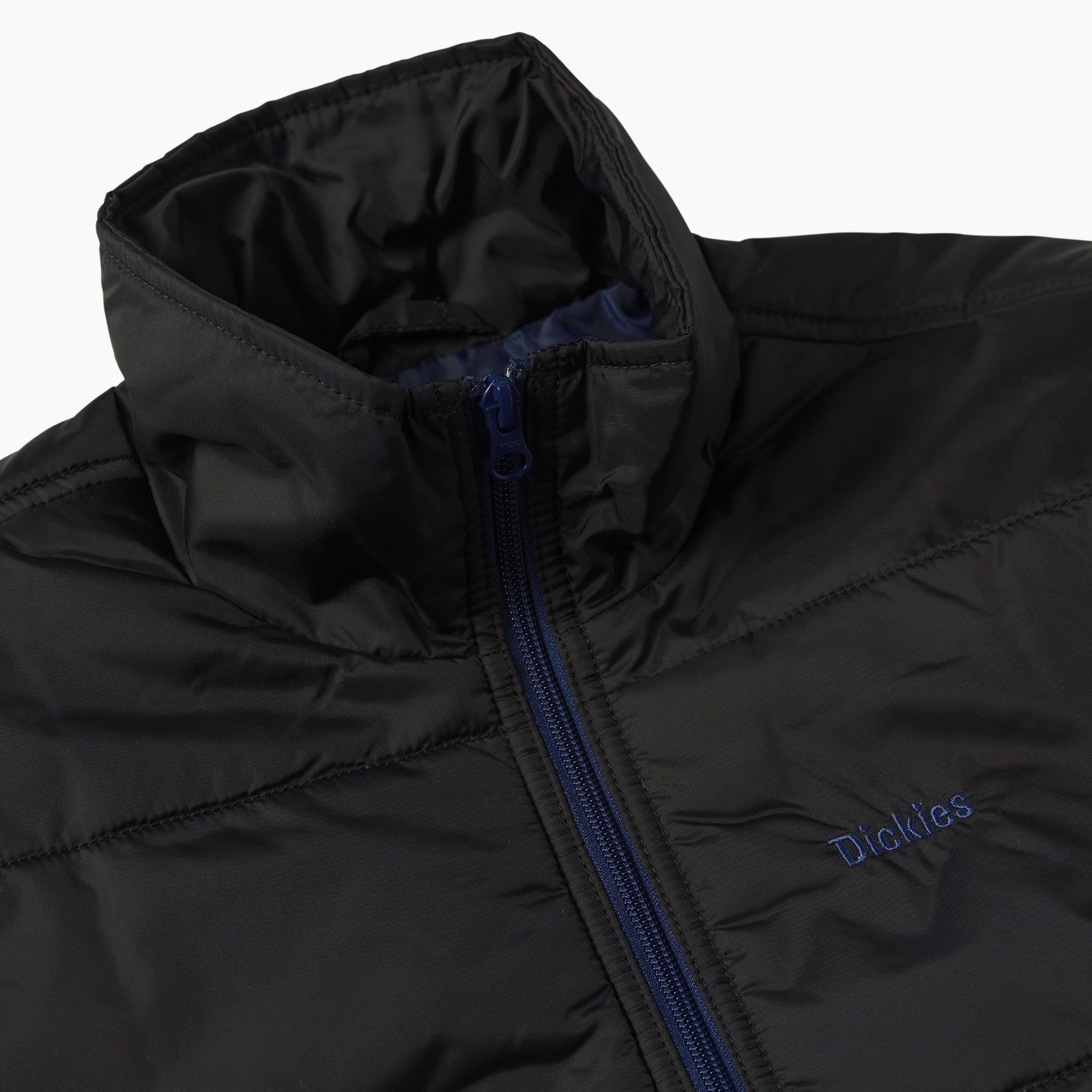 Dickies Tom Knox Puffer Jacket - Black - Image 5