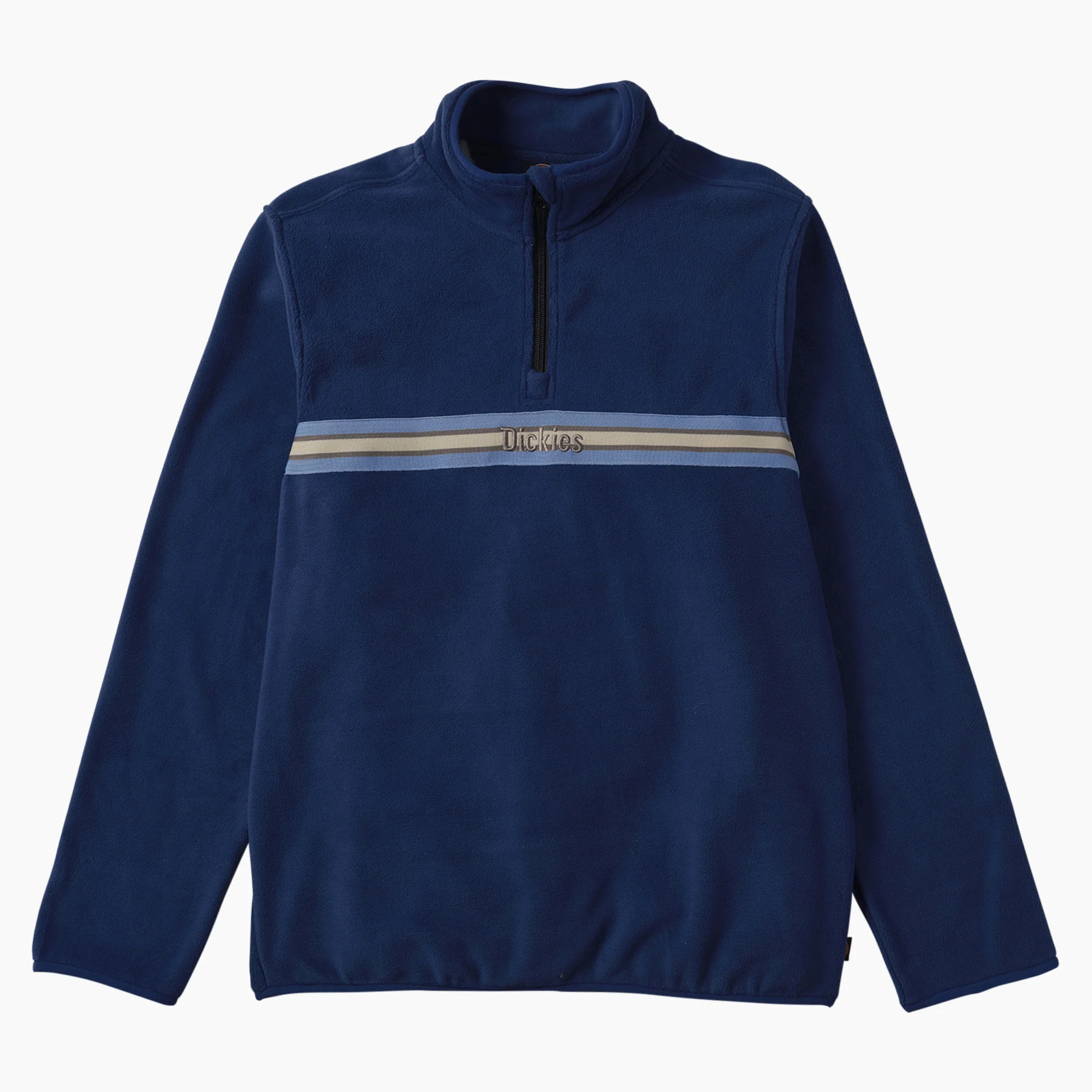 Dickies Tom Knox Quarter Zip Fleece - Deep Blue - Image 3