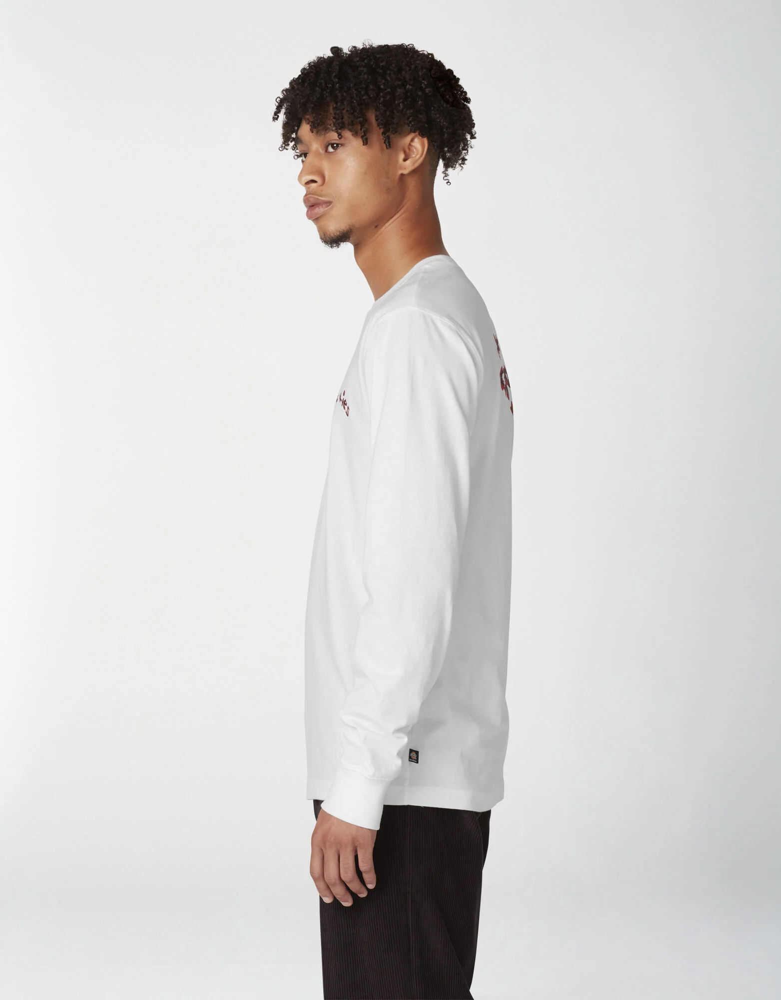 Dickies Villani Drunkula Long Sleeve T-Shirt - White - Image 3
