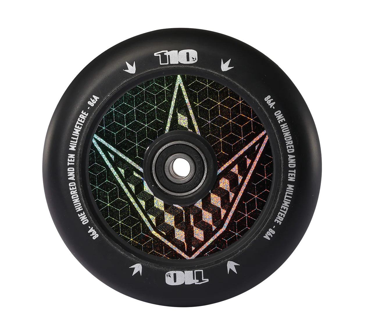 Envy Scooter Wheel Hollow Core 110mm - Geo Logo Hologram (Pair)