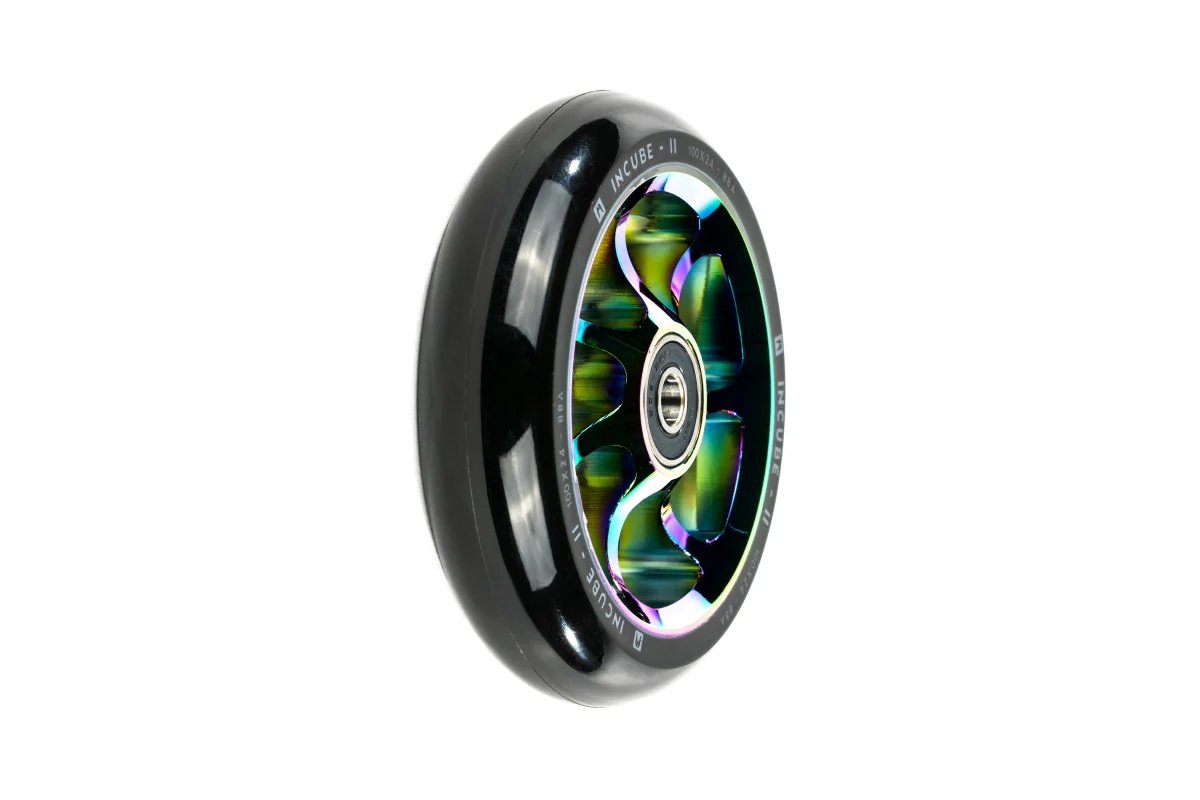 Ethic DTC Incube V2 ″8 STD″ Wheels 88a 100mm - Neo Chrome (Pair) - Image 2
