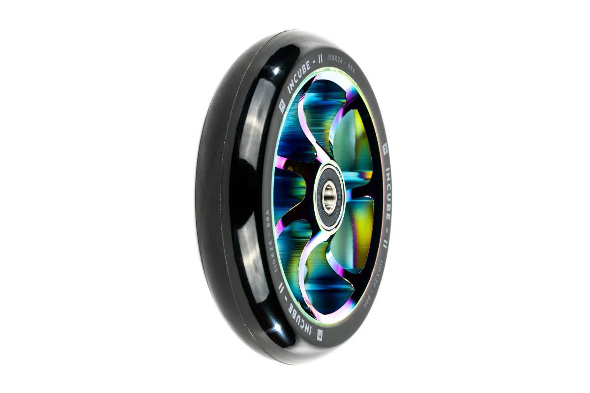 Ethic DTC Incube V2 ″8 STD″ Wheels 88a 110mm - Neo Chrome (Pair) - Image 2