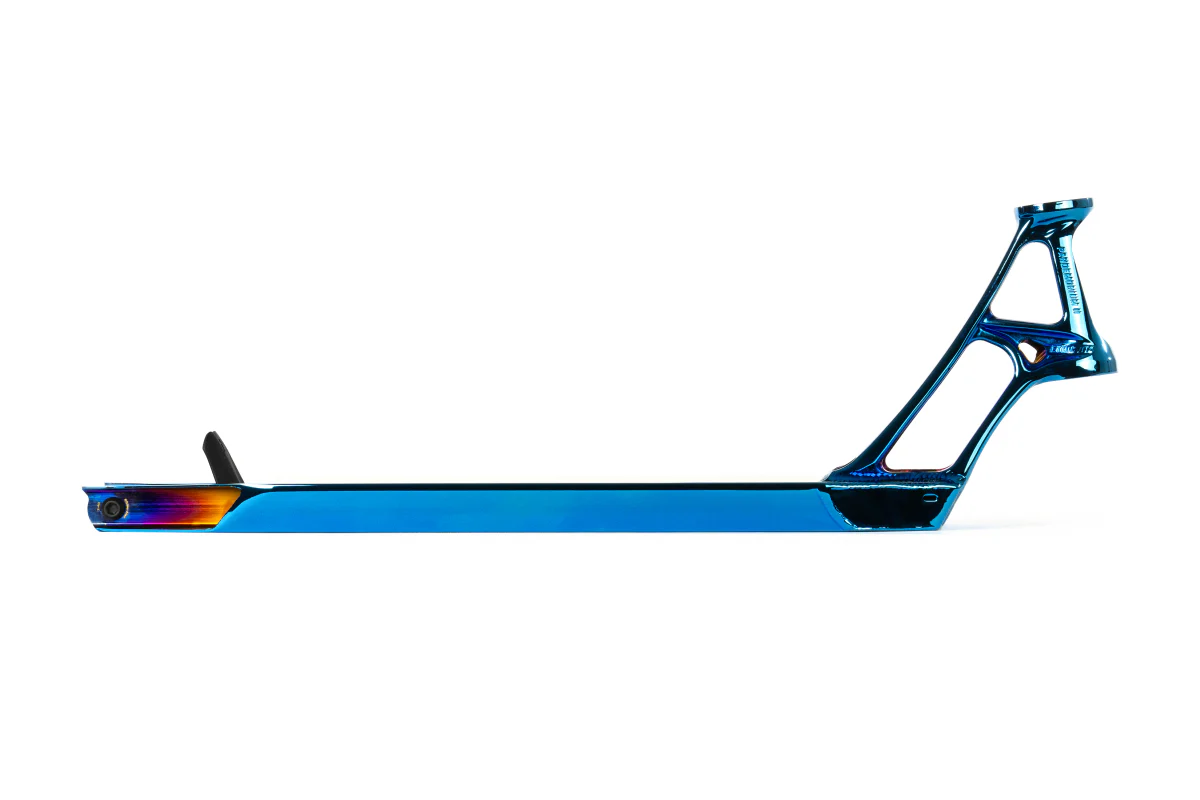 Ethic DTC Pandemonium V2 Scooter Deck 19.7″ (500mm) - Chrome Blue - Image 2