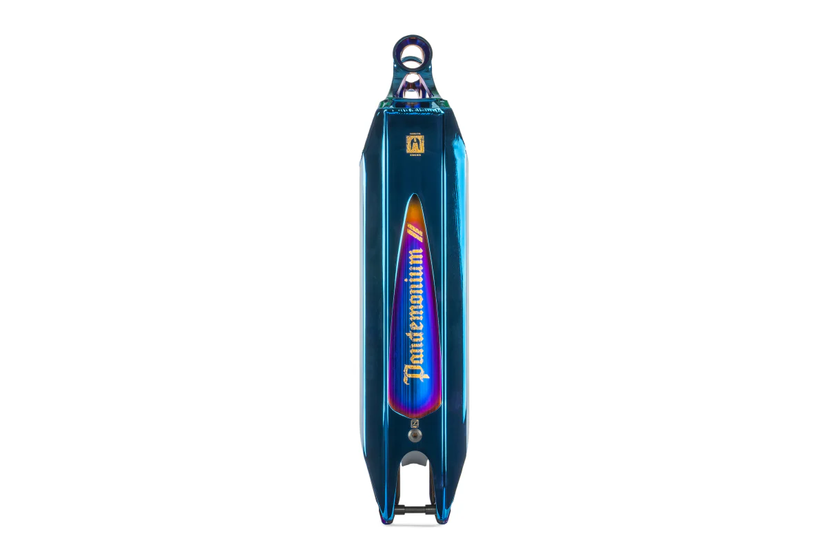 Ethic DTC Pandemonium V2 Scooter Deck 19.7″ (500mm) - Chrome Blue - Image 6