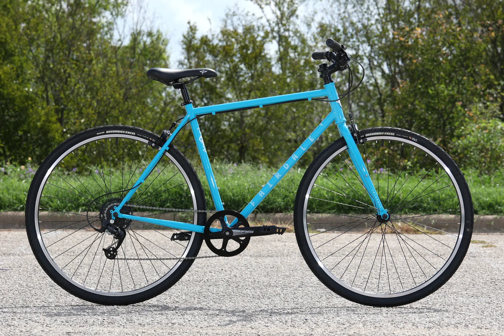 Fairdale Lookfar Complete Cruiser Bike - Gloss Surf Blue - Image 3