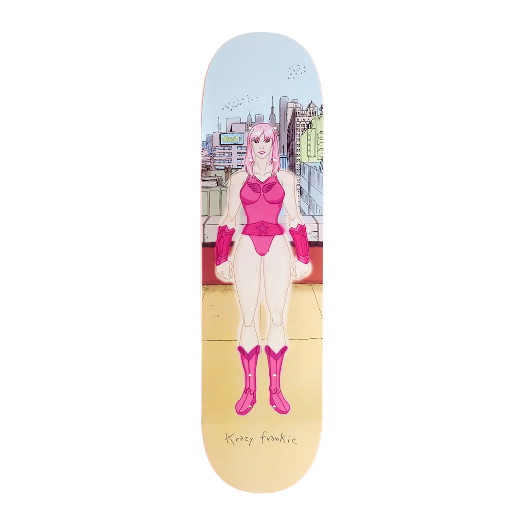 Frog Comic Book (Frankie Decker) Skateboard Deck - 8.25"