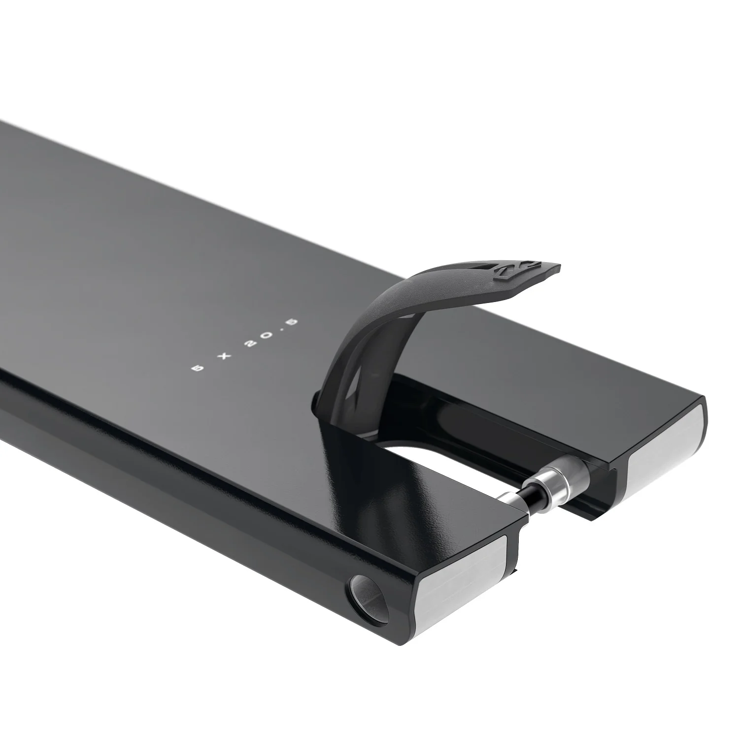 Fuzion Entropy Boxed 2.0 Pro Scooter Deck 5″x20.5″ - Matte Black - Image 4