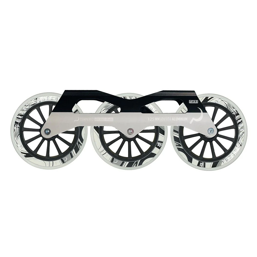 Ground Control FSK V3 Complete Tri Frame 125mm 85a - Black/Silver