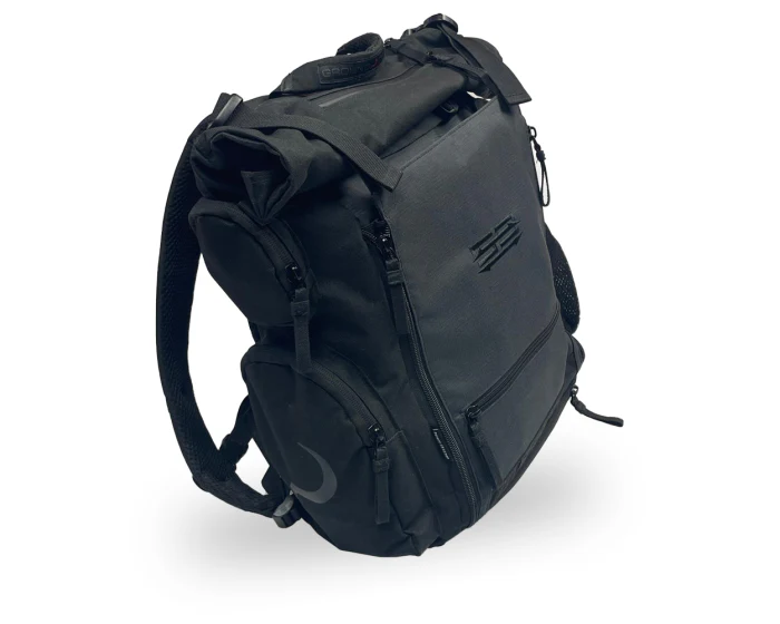 Ground Control Rolltop Backpack - Black - Image 2