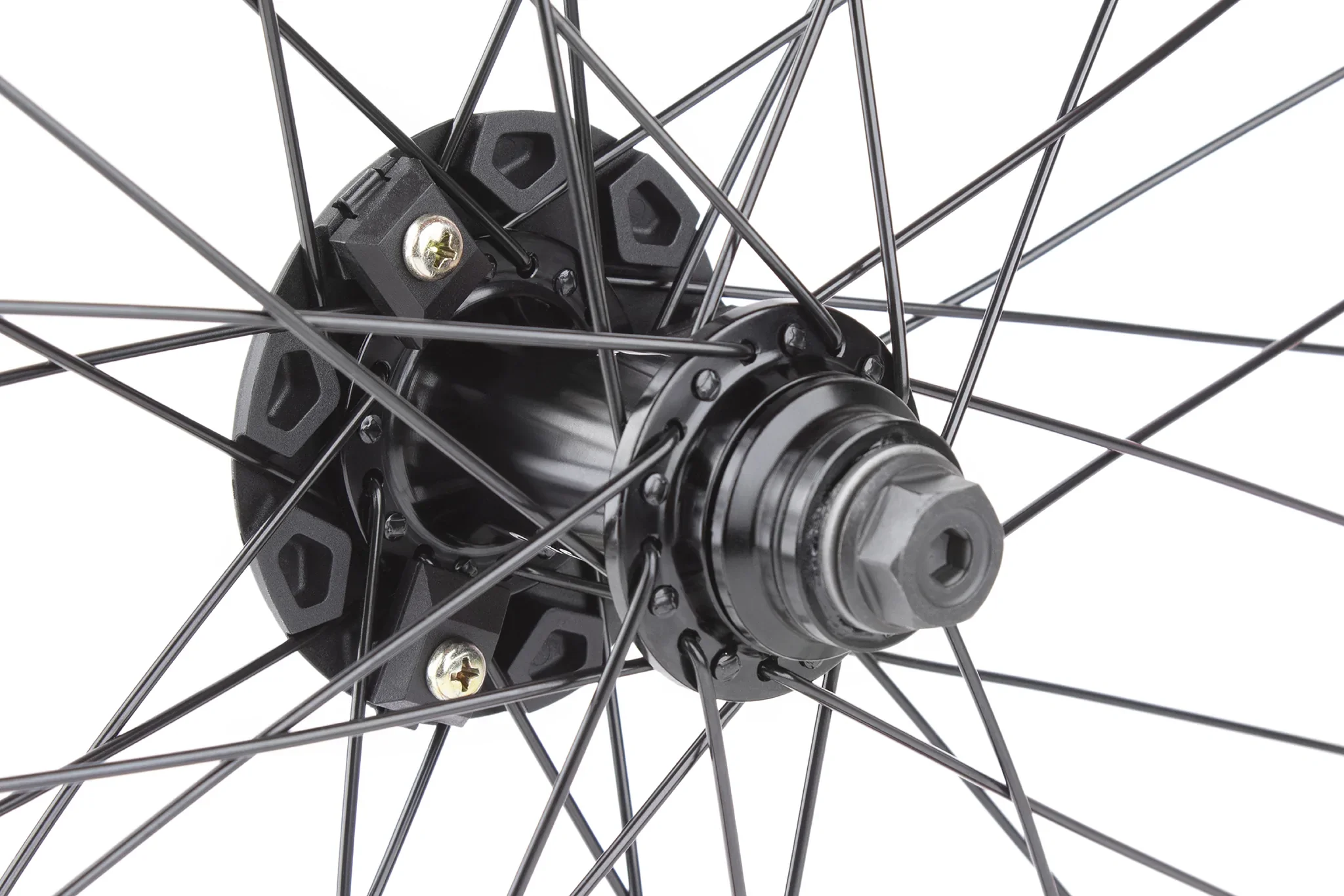GSport BMX G.L.A.N.D. MKV Front Hub Guard - Black - Image 2