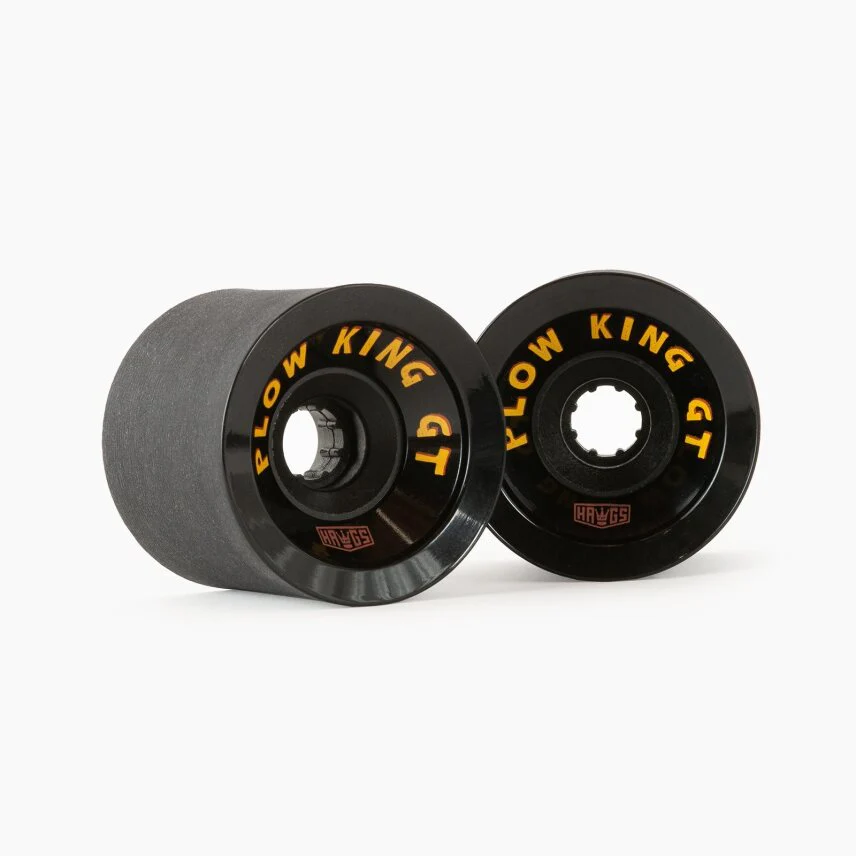 Hawgs Plow King GT Wheels 74mm 76a - Black (Set of 4)