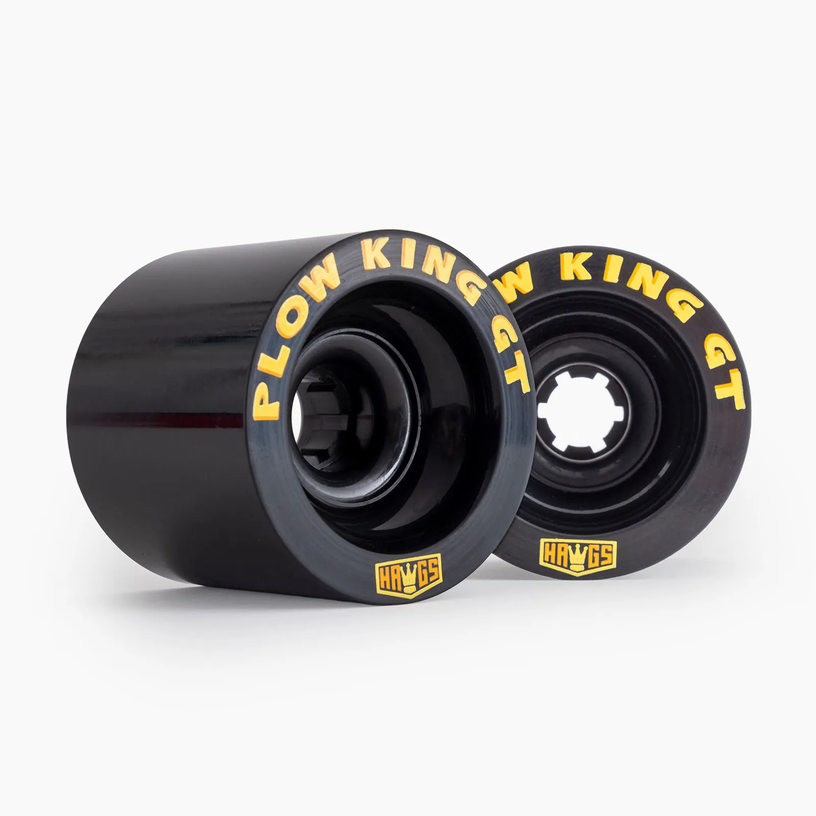 Hawgs Plow King GT Wheels 73mm 76a - Black (Set of 4) - Image 2