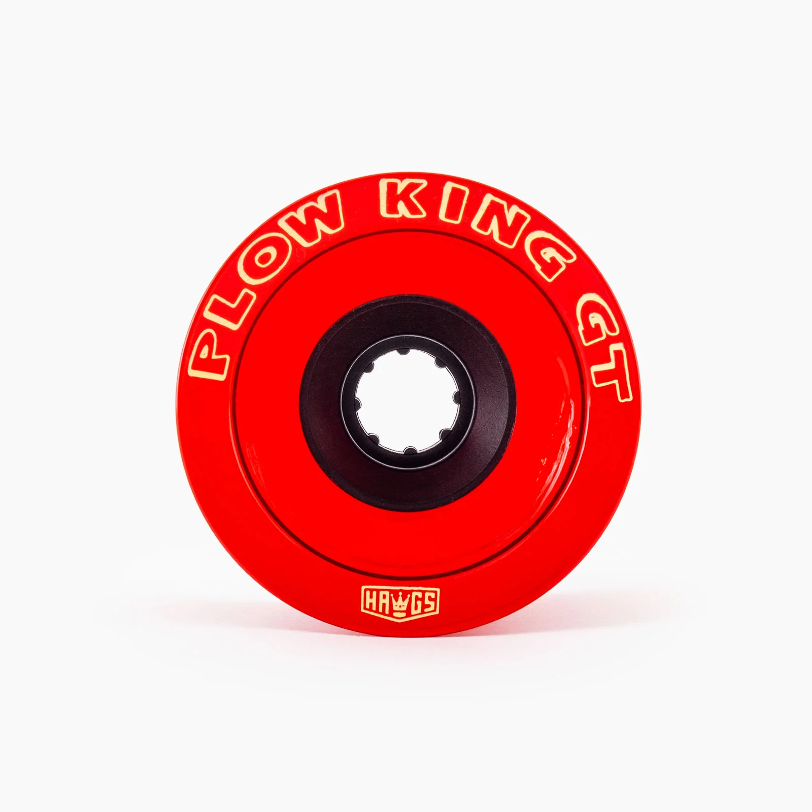 Hawgs Plow King GT Wheels 74mm 76a - Clear Red Glossy (Set of 4) - Image 2