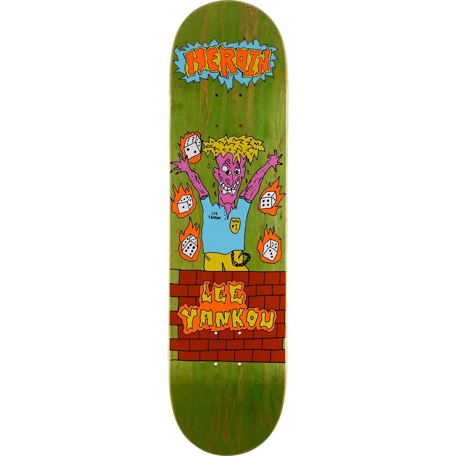 Heroin Yankou Dead Toon Deck - 8.25″