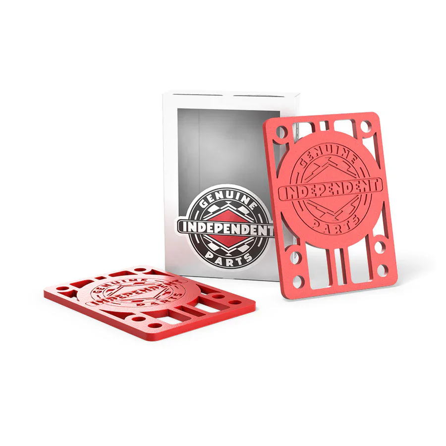 Independent Genuine Parts Riser Pads 1/8" - Red (Set of 2) - Image 2