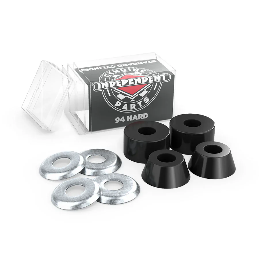 Independent Genuine Parts Standard Cylinder Cushions Hard 94a - Black (Set of 4)