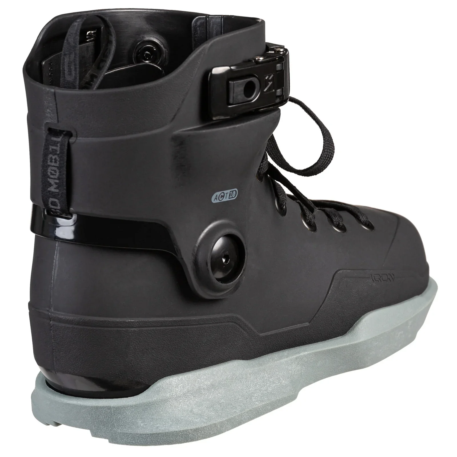 IQON ACT Interlink Skates Boot Only - Black/Grey - Image 3