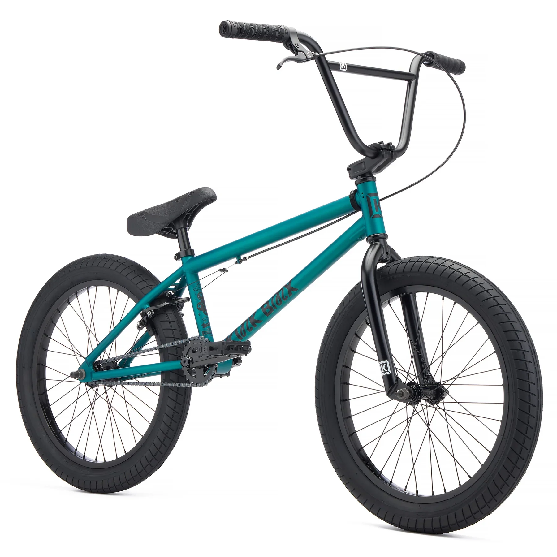 Kink 2027 Curb 20" Complete BMX Bike - Emerald Green - Image 2