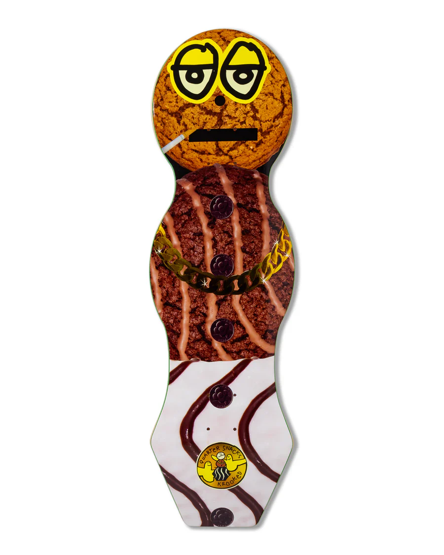 Krooked x Quartersnacks Snackman Cruiser Deck - 9″