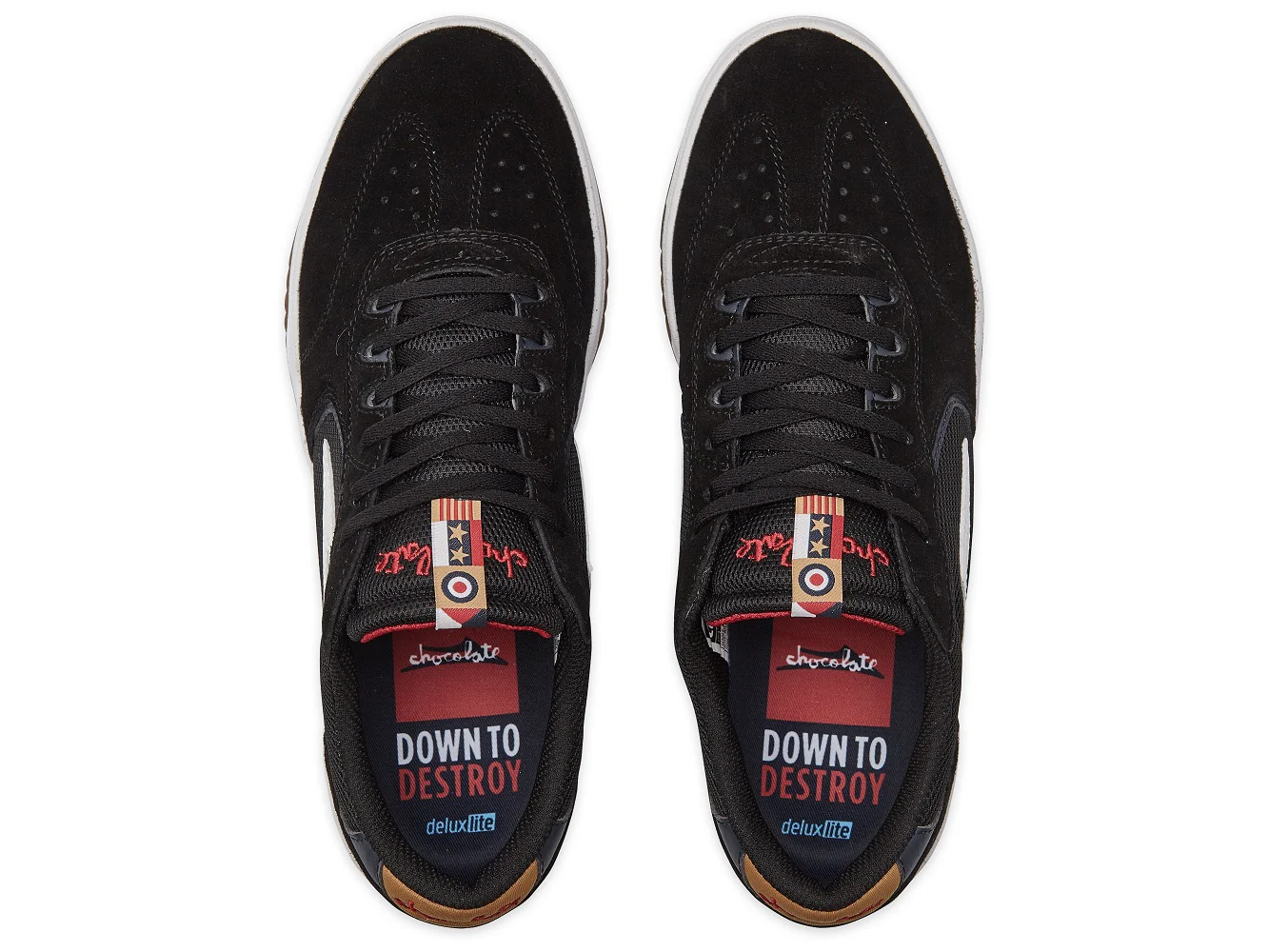 Lakai Shoes Atlantic - Black/Yellow Suede - Image 3